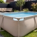 Piscina retangular VirtuFit - Bege - 300 x 210 x 66 cm - Inclui bomba de filtragem