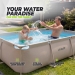 Piscina retangular VirtuFit - 300 x 210 x 66 cm - Bege Piscina retangular VirtuFit - 300 x 210 x 66 cm - Bege
