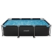 Piscina retangular VirtuFit - 300 x 210 x 66 cm - Antracite